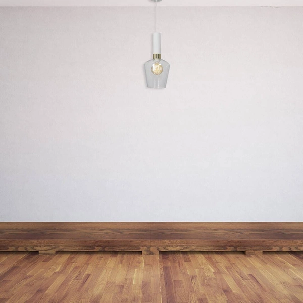 Nowoczesna lampa wisząca ROMA WHITE MLP6487