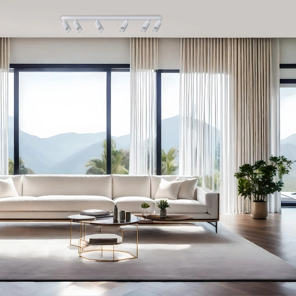 Lampa sufitowa VERTICAL SPOT 6xGU10 | Biały