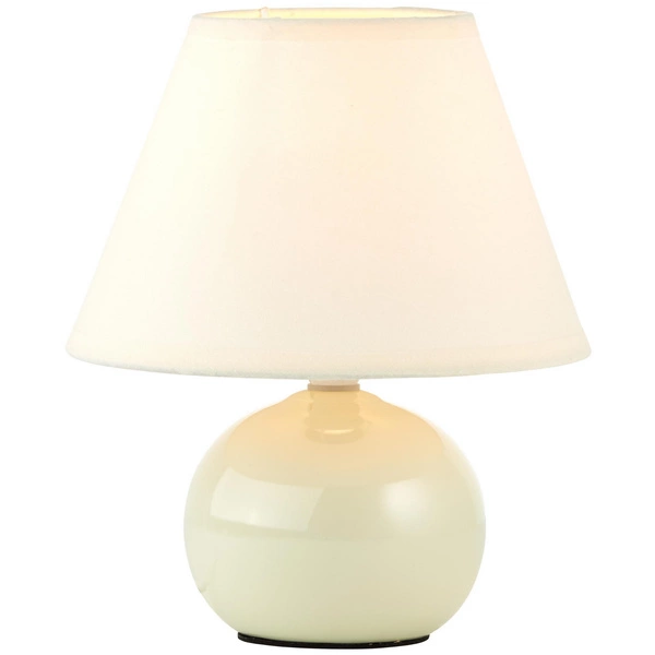 Lampa stojąca Brilliant Primo 1x40W E14 Beżowy Tekstylia/Ceramika