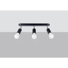 Lampa sufitowa FORNES 3, czarny/chrom, 3x60W E27, SL.1122