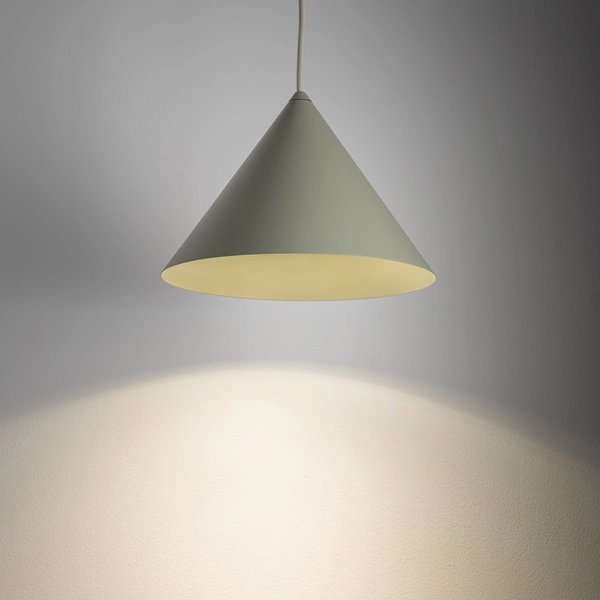 Lampa wisząca ZENITH S wys.130cm szer.20.5cm GU10 IP20 | Sage green 11488