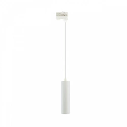 MADARA MINI II GU10 ZWIS NA SZYNOPRZEWÓD 3F 230V IP20 fi55*200mm BIAŁY kabel 1m