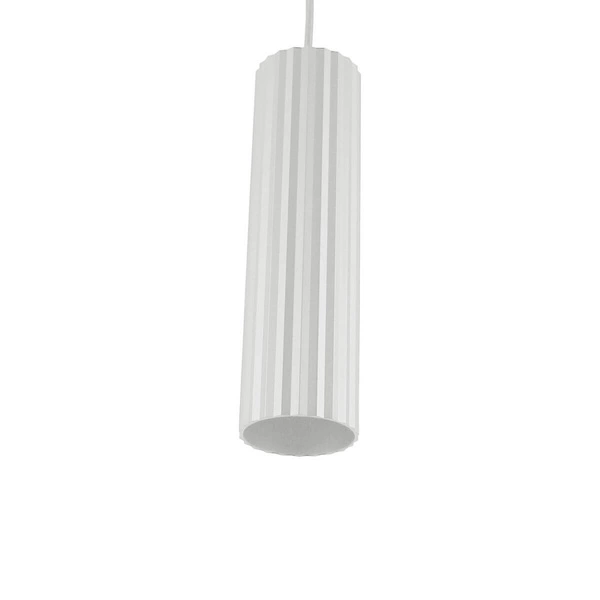 Lampa wisząca Tokio 1, biała, 1x50W GU10