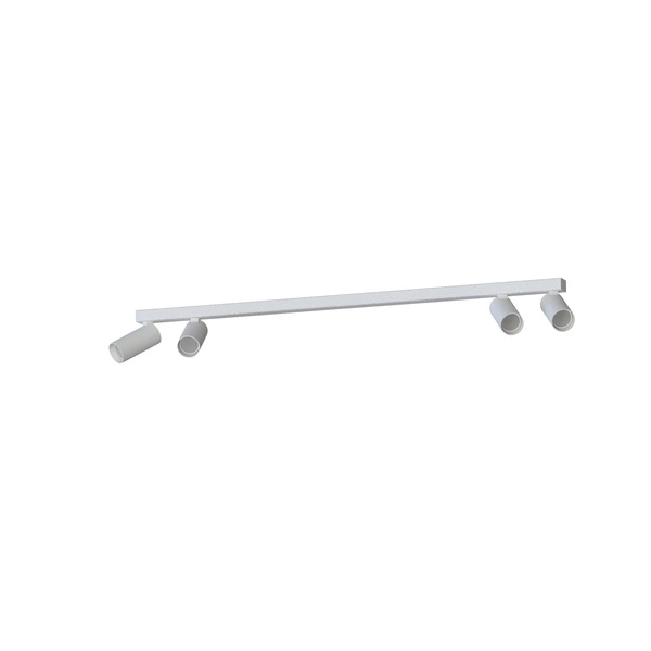 Lampa sufitowa FOURTY IV miniGU10 dług.78cm szer.4cm | Biały 11434