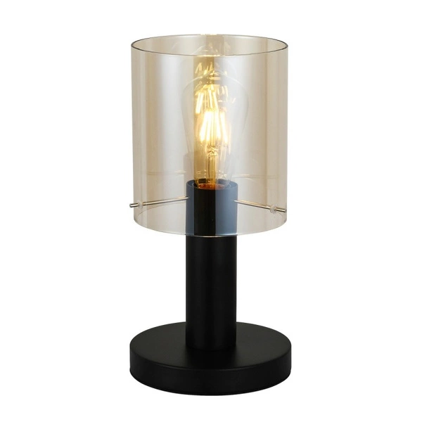 Lampa biurkowa Italux Sardo TB-5581-1-BK+AMB