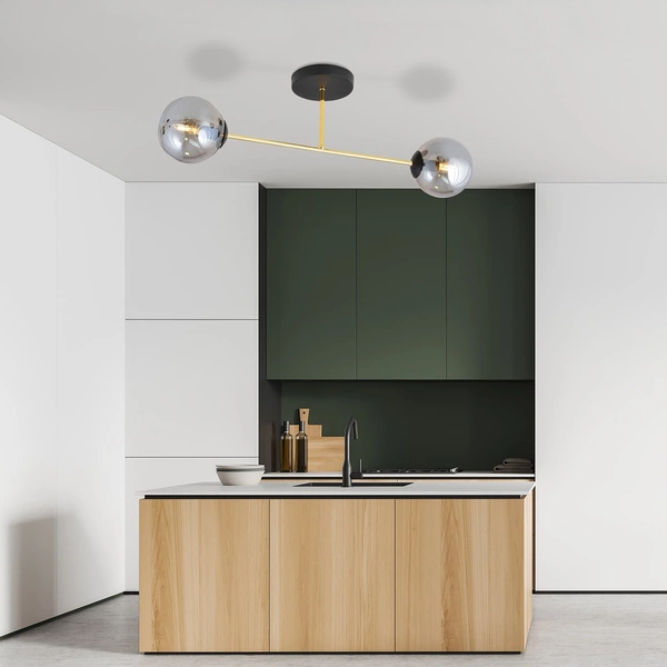 Lampa sufitowa Emibig MAGNUM 2 BL GRAFIT 1269/2