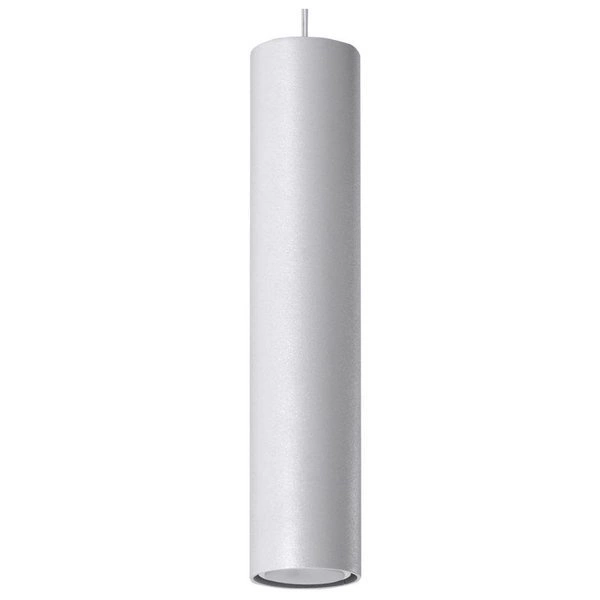 Lampa Wisząca LAGOS 1 Biała stal, GU10, 40W, SL.0323