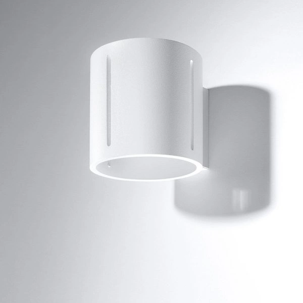 Kinkiet Sollux INEZ Aluminium, Biały G9 40W, SL.0352