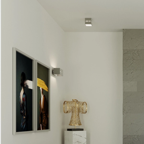 Nowoczesny plafon LOBO SL.0208 Szary 1xG9