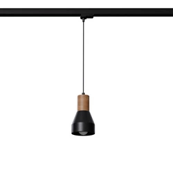 Lampa wisząca QUBIC czarna E27 3000K 7,5W 620lm