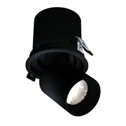 Wysuwany reflektor podtynkowy LED śr, 13cm 21W 3000K WLD In Out L | czarny