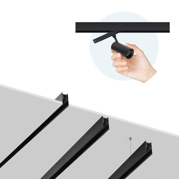 Szyna magnetyczna SHIFT WLD 100cm szynoprzewód 48V | biały