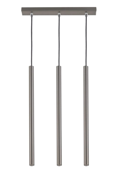 Lampa Sigma SOPEL 3 PROSTY SREBRNY lampa wisząca 33400