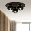 Lampa sufitowa Emibig SOLAR 3 Czarny/STRIPE 1129/3