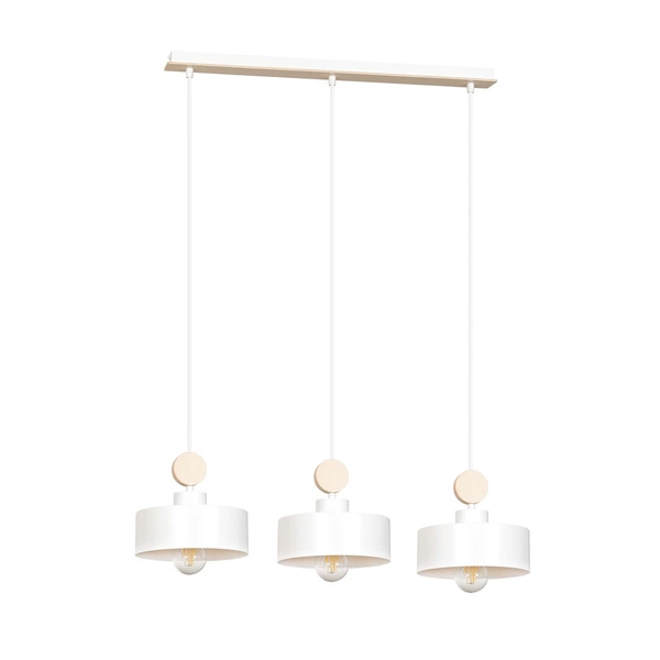 Lampa wisząca Emibig TUNISO 3 Biały 583/3