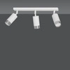 Lampa sufitowa Emibig HIRO 3 WH/CHROME 962/3