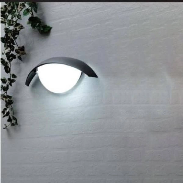 Minimalistyczny kinkiet zewnętrzny TESS E27 IP44 | czarny