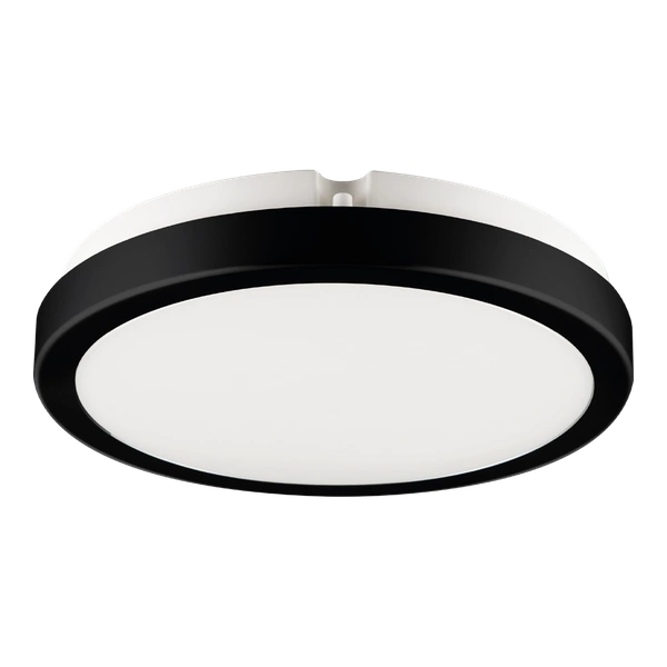 Plafon Vera 18W 4000K Czarny IP65