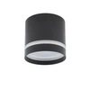 Lampa sufitowa CRES BL CG szer. 8,5cm GX53 | czarny 10480