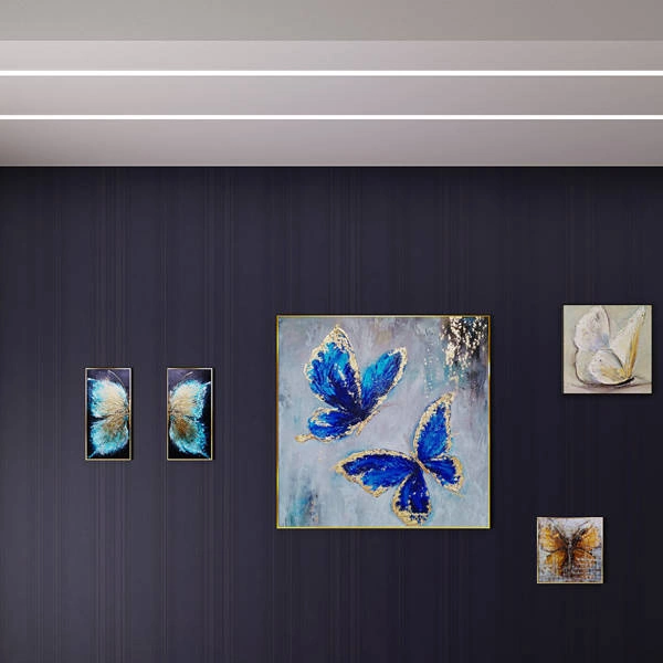 Profil LED P14-1 wpuszczany 200cm szer. 29mm | do osłonek C2 | czarny