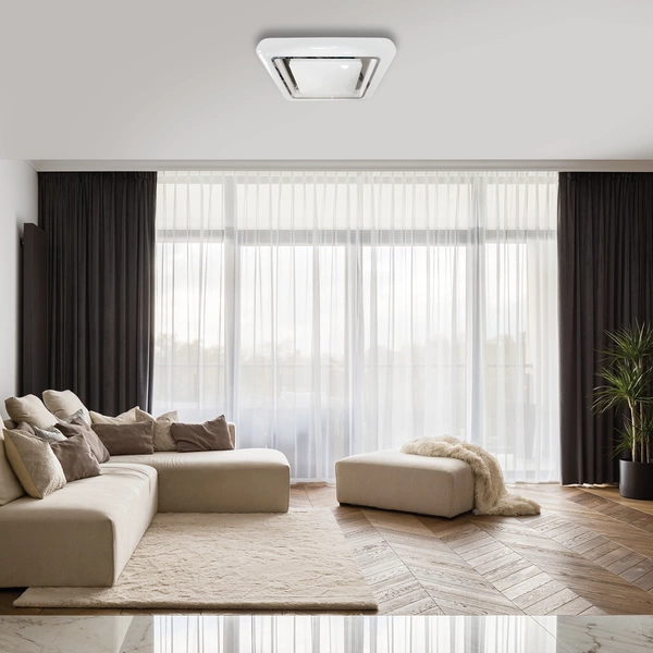 Plafon CAMERON, ML7938, biały/chrom, 38W LED