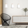 Lampa wisząca Emibig BOLERO 3 Biały 443/3