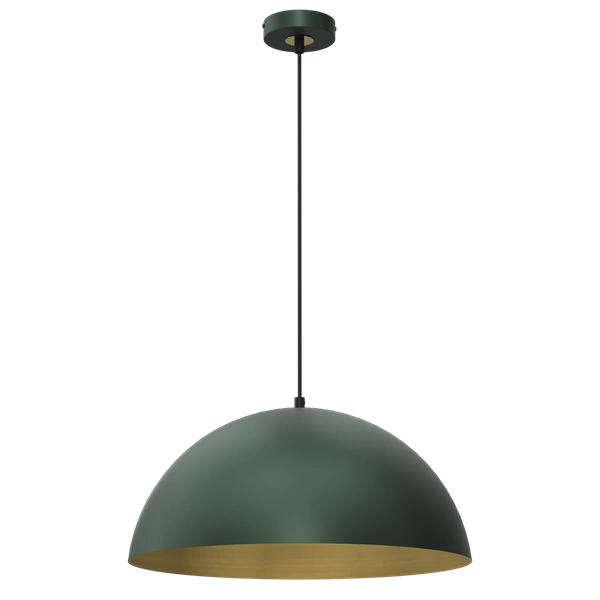 Lampa wisząca BETA, MLP8287, 45 cm, zielony/złoty, 1x60W E27