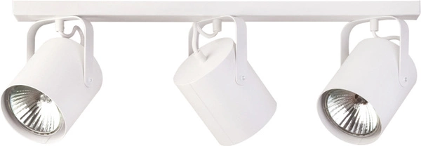 Nowoczesna lampa sufitowa FLESZ E27 3 PLAFON biały 31117