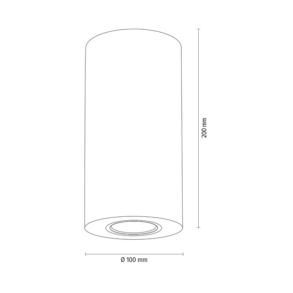 Okrągły Kinkiet Wooddream 2xGU10 Max.6W Drewno Brzozowe 2081260