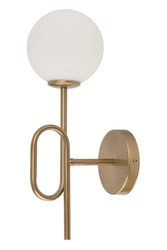 Lampa Sigma Tes kinkiet złoty 33635