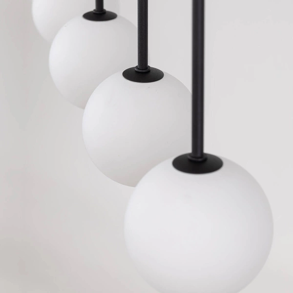 MARTIN BLACK / WHITE LAMPA WISZACA 4 4503