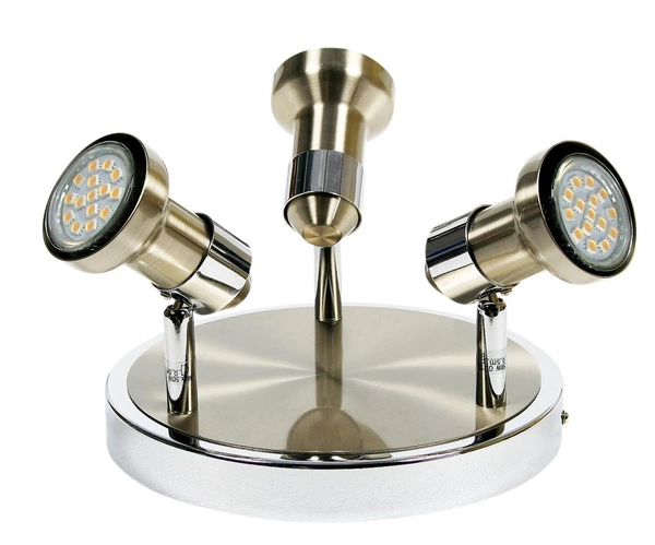 Lampa sufitowa ARKON plafon 98-60051 satyna nikiel/chrom 3xGU10