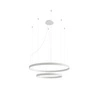 Nowoczesna lampa wisząca RIO 2, biały, 80W LED, barwa ciepła 3000K, TH.176