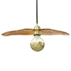 Lampa wisząca FARFALLA, złoty/czarny, 1x60W E27, MLP8340