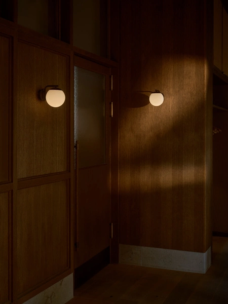 Kinkiet GRANT E14 40W Szkło | Czarny