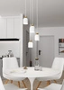 Lampa wisząca Emibig TARGET 4 PREM WH 1401/4PREM