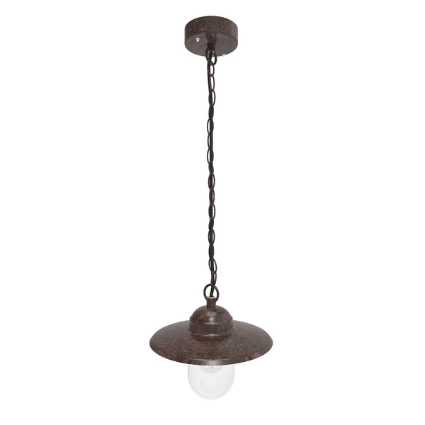 Lampa wisząca LUXE E27 60W Metal | Zardzewiały