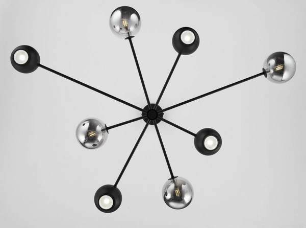 Nowoczesny Żyrandol MOKA wys. 47-69cm 4xG9 4xGU10
14W IP20 | Czarny