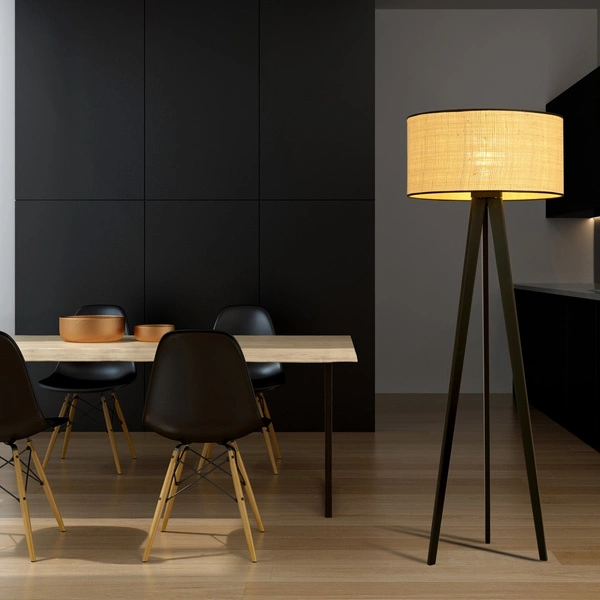 Lampa podłogowa Emibig ASTON LP1 RATTAN 1149/LP1