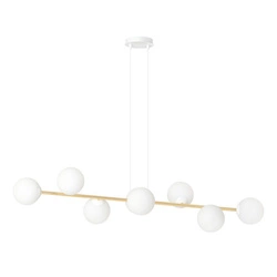Lampa wisząca Emibig GRAVITY 8 WH GOLD 1242/8