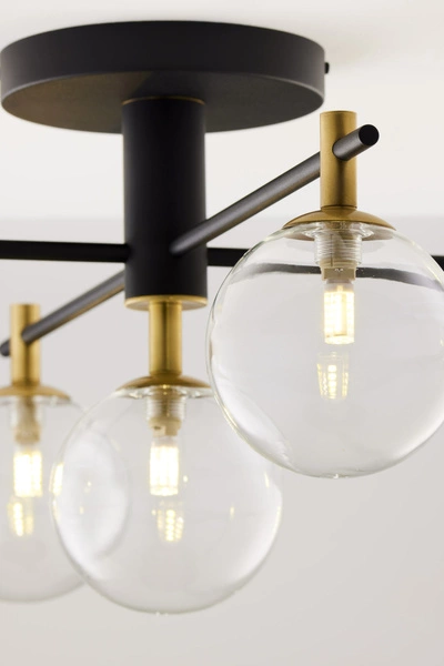 Nowoczesna Lampa sufitowa FIGARO wys. 34cm 5xG9 14W IP20 | Złoty