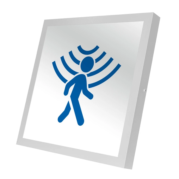 Panel Natynkowy 40x40 36W 4000K Biały z Czujnikiem Ruchu PL-E04 PIR