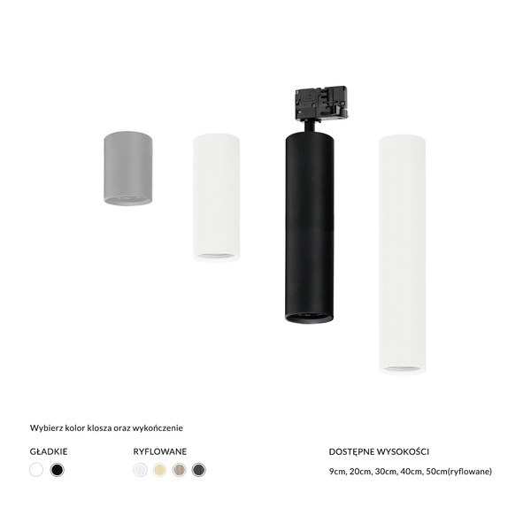 LUCAS BASE TRACK 3 LINE GU10 WH