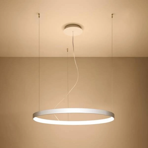 Nowoczesna lampa wisząca RIO 78 LED biała 50W barwa neutralna 4000K TH.109