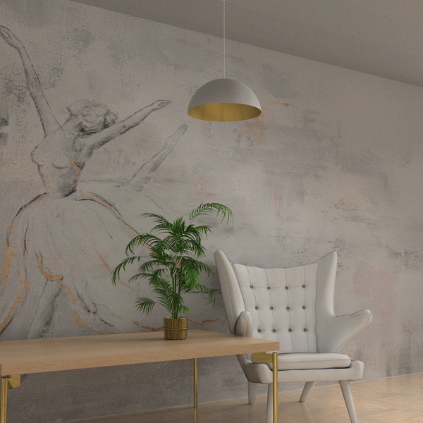 Lampa wisząca BETA, MLP7974, 45 cm, biały/złoty, 1x60W E27