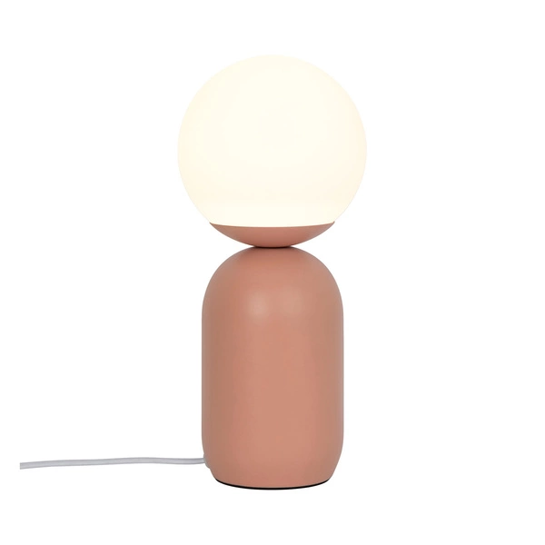 Lampa stołowa NOTTI E14 25W Metal | Terakota