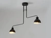 Lampa Sigma HOLI 2 plafon czarny biały 32447