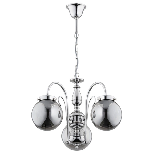 Żyrandol ALFA HERO CHROM 3xE14 51cm | 28283