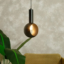 Lampa Sigma VITRUM oczko czarny 41108