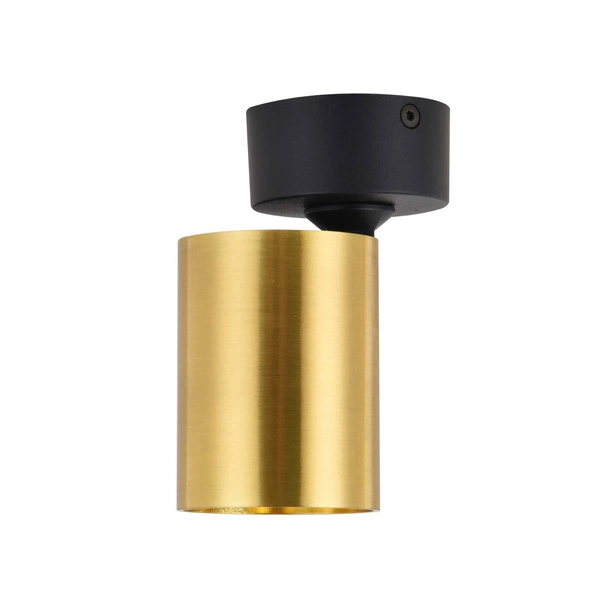 Lampa ścienna/sufitowa Snow 1, czarny/złoty, 1x50W GU10